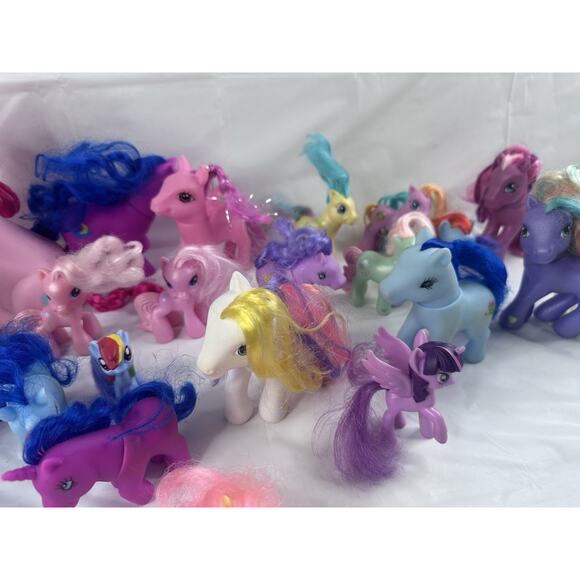 My Little Pony Figures Various Sizes Faux My Little Pony’s Mixed Lot Some TLC - Picture 9 of 11
